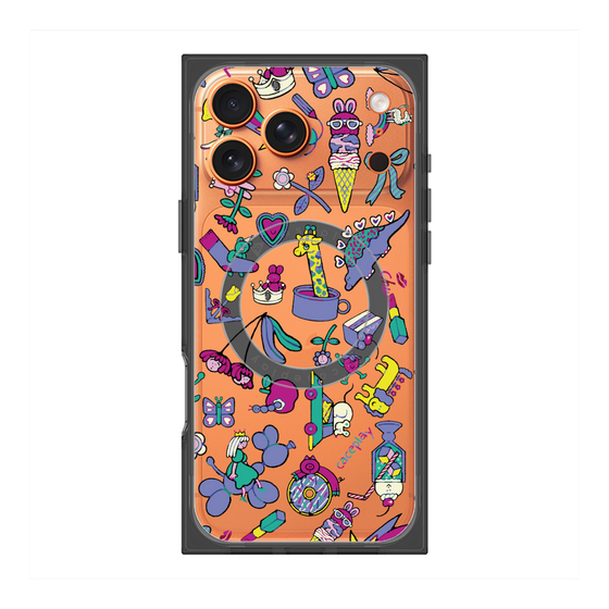 Premium Square Case with MagSafe［ Original - Mystery Toy Box ］