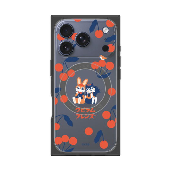 Premium Square Case with MagSafe［ Kuppyramu Friends - Cherry ］