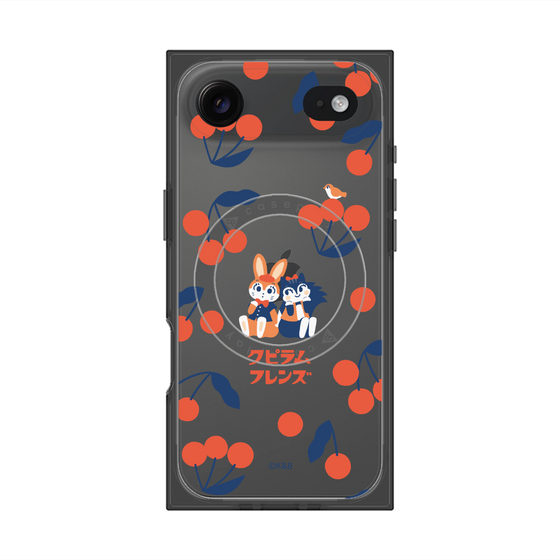 Premium Square Case with MagSafe［ Kuppyramu Friends - Cherry ］