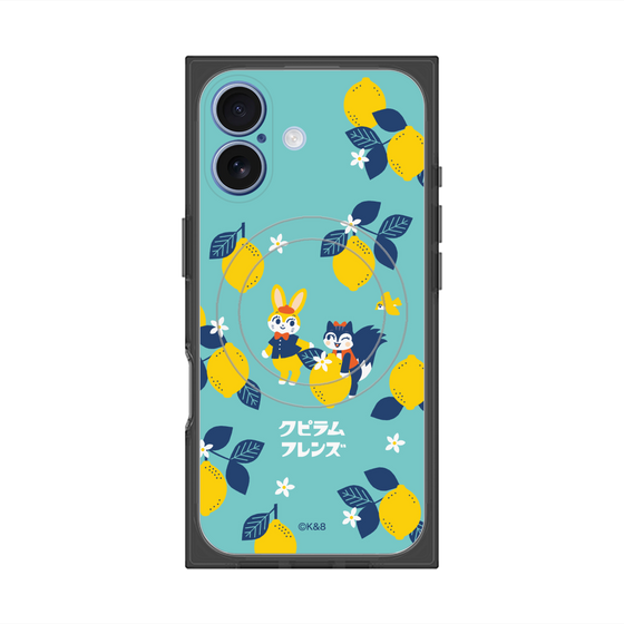 Premium Square Case with MagSafe［ Kuppyramu Friends - Lemon ］