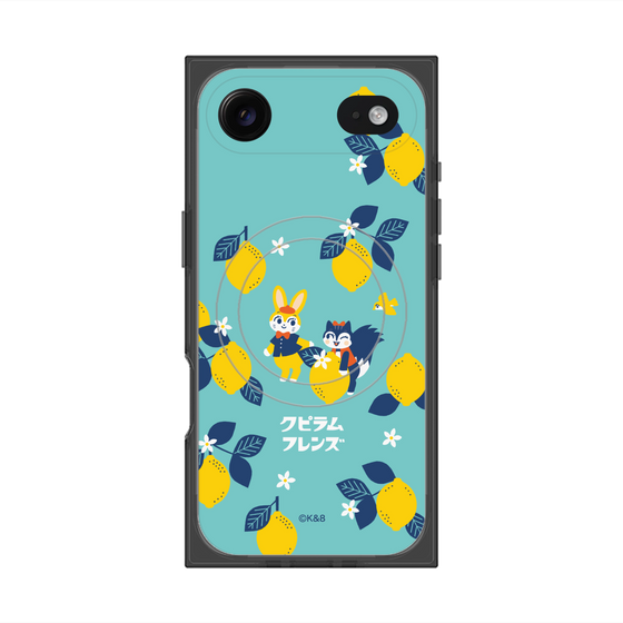 Premium Square Case with MagSafe［ Kuppyramu Friends - Lemon ］