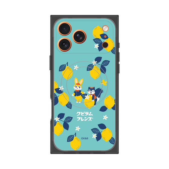 Premium Square Case with MagSafe［ Kuppyramu Friends - Lemon ］