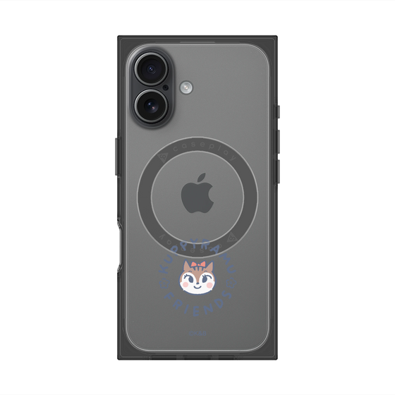 Premium Square Case with MagSafe［ Kuppyramu Friends - Logo - Ram ］