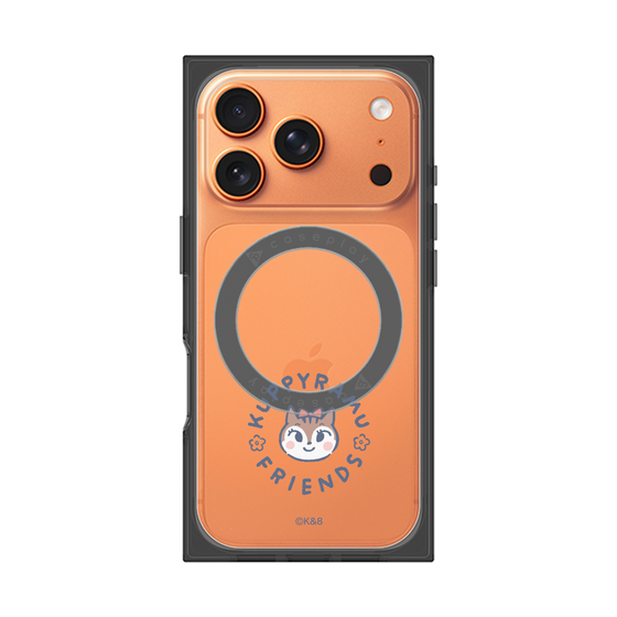 Premium Square Case with MagSafe［ Kuppyramu Friends - Logo - Ram ］