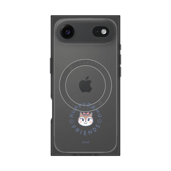 Premium Square Case with MagSafe［ Kuppyramu Friends - Logo - Ram ］