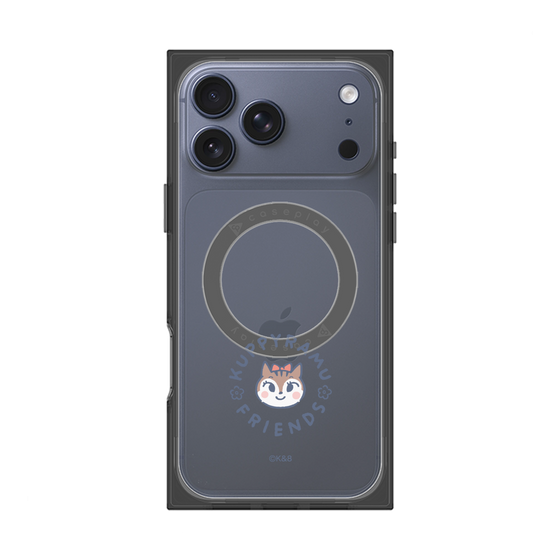 Premium Square Case with MagSafe［ Kuppyramu Friends - Logo - Ram ］