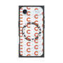 Premium Square Case with MagSafe［ Original - CASEPLAY Initial All-over Pattern - Orange ］