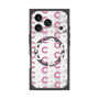 Premium Square Case with MagSafe［ Original - CASEPLAY Initial All-over Pattern - Pink ］
