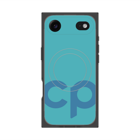 Premium Square Case with MagSafe［ Original - CASEPLAY Initial - Light Blue ］