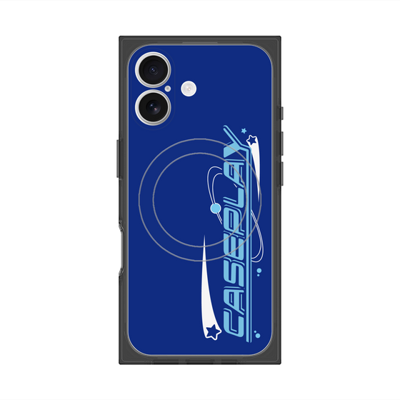 Premium Square Case with MagSafe［ Original - Y2K Arrange - Blue ］