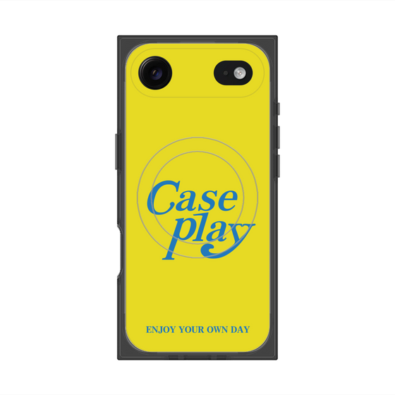 Premium Square Case with MagSafe［ Original - ENJOY YOUR OWN DAY - Yellow ］