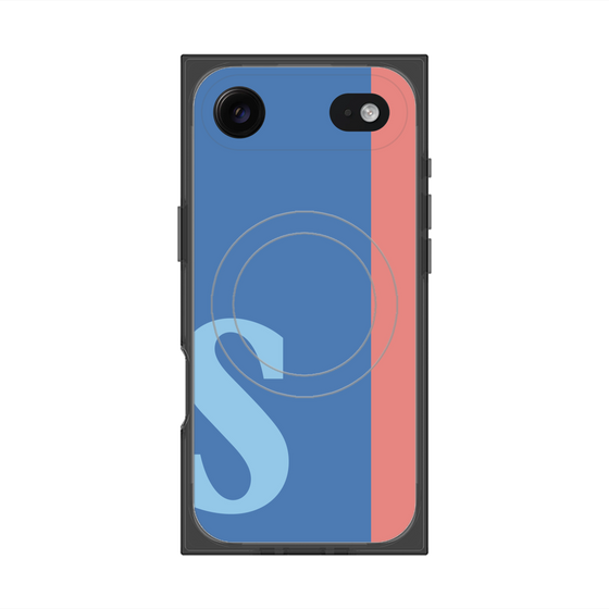 Premium Square Case with MagSafe［ Original - initial color line - S blue ］