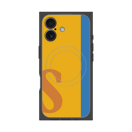 Premium Square Case with MagSafe［ Original - initial color line - S orange ］