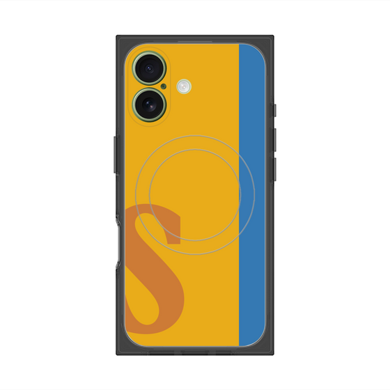 Premium Square Case with MagSafe［ Original - initial color line - S orange ］