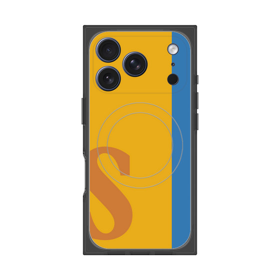 Premium Square Case with MagSafe［ Original - initial color line - S orange ］