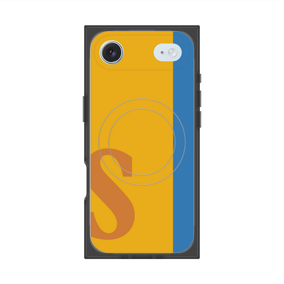 Premium Square Case with MagSafe［ Original - initial color line - S orange ］