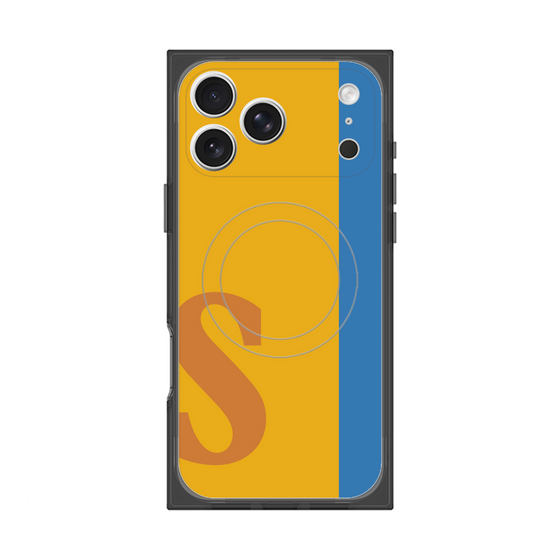 Premium Square Case with MagSafe［ Original - initial color line - S orange ］