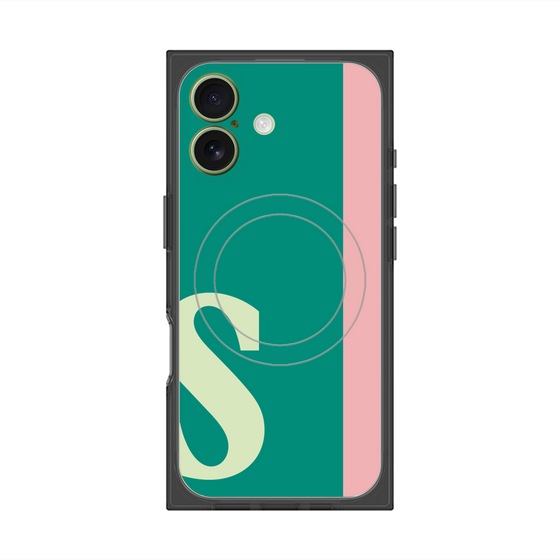 Premium Square Case with MagSafe［ Original - initial color line - S green ］