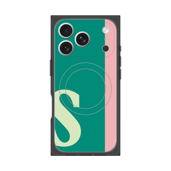 Premium Square Case with MagSafe［ Original - initial color line - S green ］