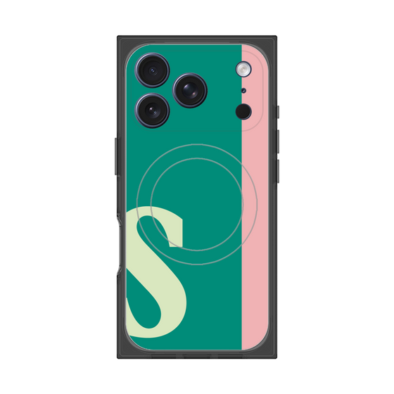 Premium Square Case with MagSafe［ Original - initial color line - S green ］