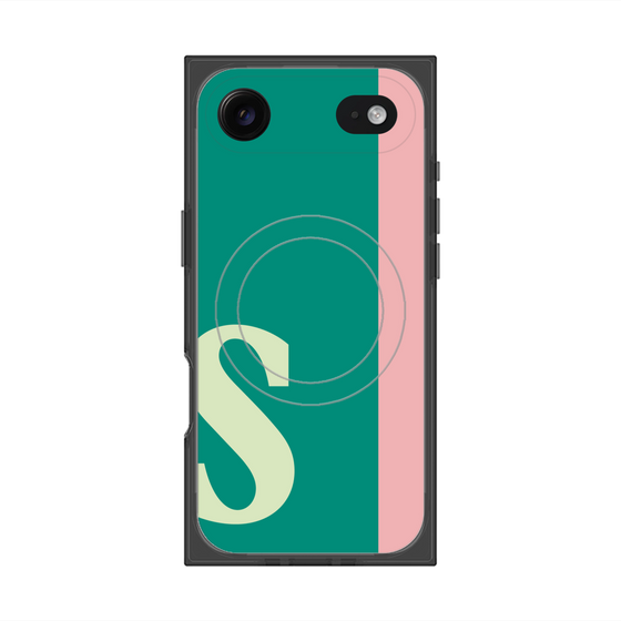 Premium Square Case with MagSafe［ Original - initial color line - S green ］