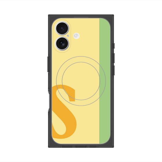 Premium Square Case with MagSafe［ Original - initial color line - S yellow ］