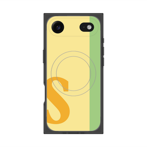 Premium Square Case with MagSafe［ Original - initial color line - S yellow ］