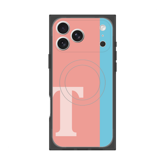 Premium Square Case with MagSafe［ Original - initial color line - T pink ］