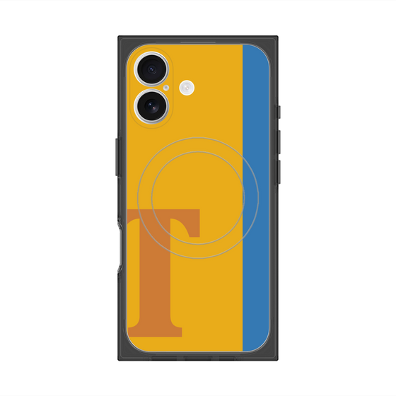 Premium Square Case with MagSafe［ Original - initial color line - T orange ］