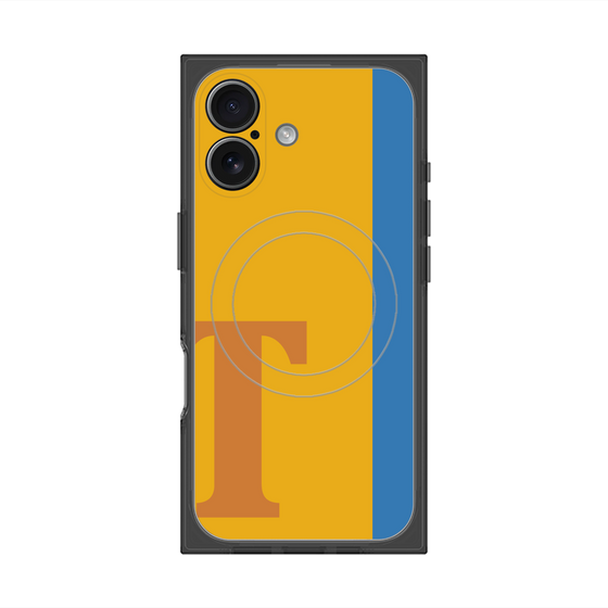 Premium Square Case with MagSafe［ Original - initial color line - T orange ］