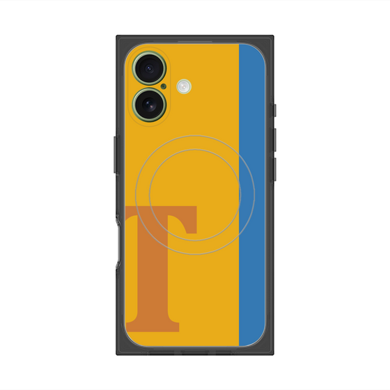 Premium Square Case with MagSafe［ Original - initial color line - T orange ］