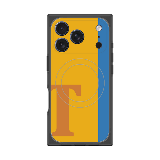 Premium Square Case with MagSafe［ Original - initial color line - T orange ］