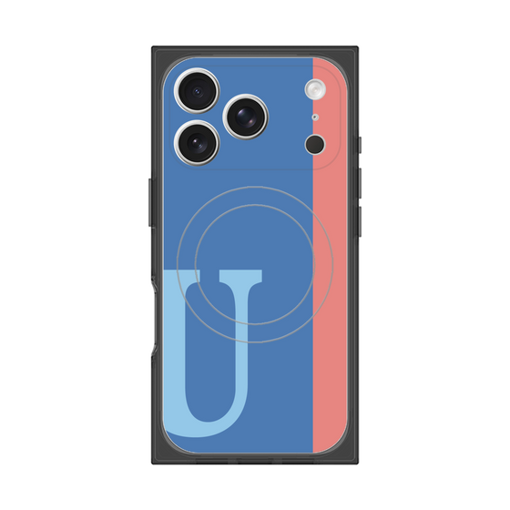 Premium Square Case with MagSafe［ Original - initial color line - U blue ］