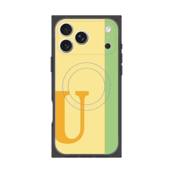 Premium Square Case with MagSafe［ Original - initial color line - U yellow ］