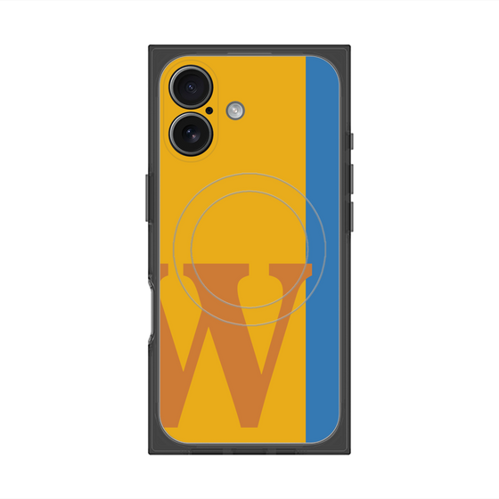 Premium Square Case with MagSafe［ Original - initial color line - W orange ］