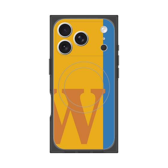 Premium Square Case with MagSafe［ Original - initial color line - W orange ］