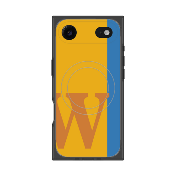 Premium Square Case with MagSafe［ Original - initial color line - W orange ］