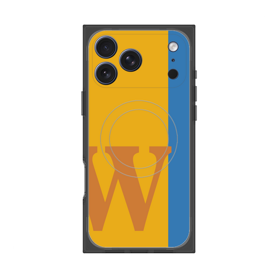 Premium Square Case with MagSafe［ Original - initial color line - W orange ］