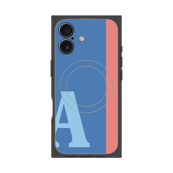 Premium Square Case with MagSafe［ Original - initial color line - A blue ］