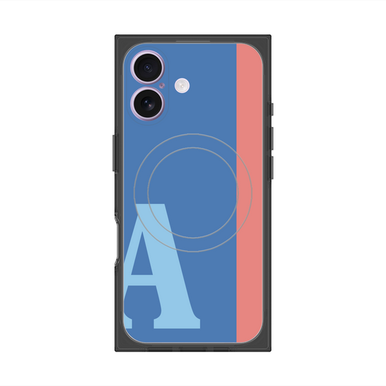 Premium Square Case with MagSafe［ Original - initial color line - A blue ］