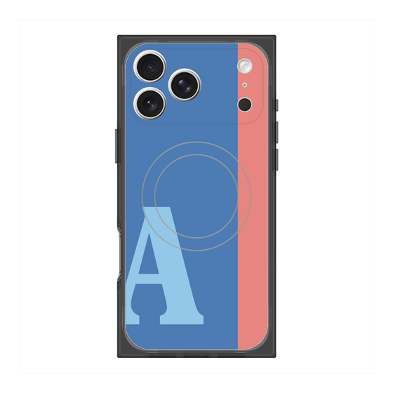 Premium Square Case with MagSafe［ Original - initial color line - A blue ］