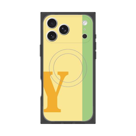 Premium Square Case with MagSafe［ Original - initial color line - Y yellow ］