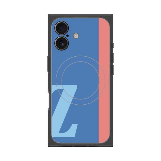 Premium Square Case with MagSafe［ Original - initial color line - Z blue ］