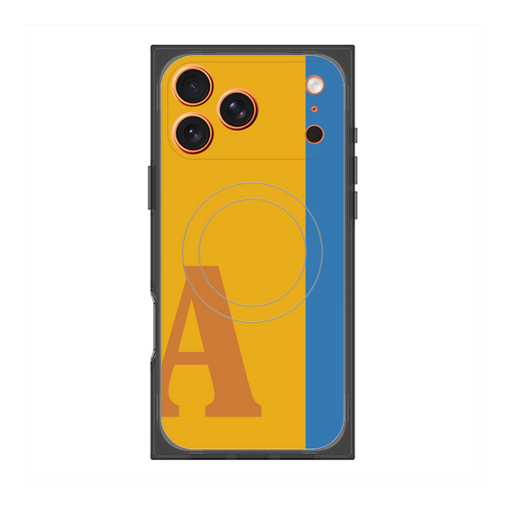 Premium Square Case with MagSafe［ Original - initial color line - A orange ］