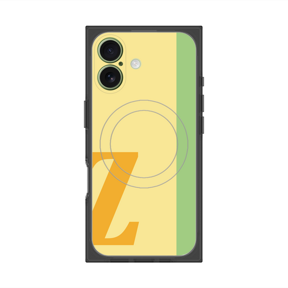 Premium Square Case with MagSafe［ Original - initial color line - Z yellow ］