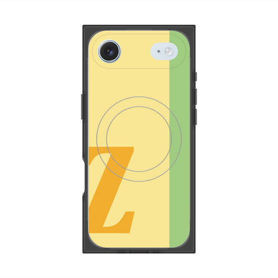 Premium Square Case with MagSafe［ Original - initial color line - Z yellow ］