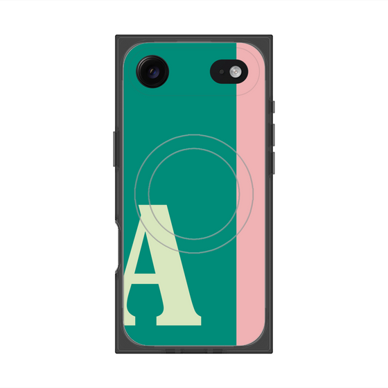 Premium Square Case with MagSafe［ Original - initial color line - A green ］