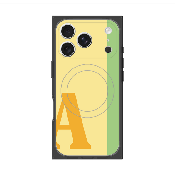Premium Square Case with MagSafe［ Original - initial color line - A yellow ］