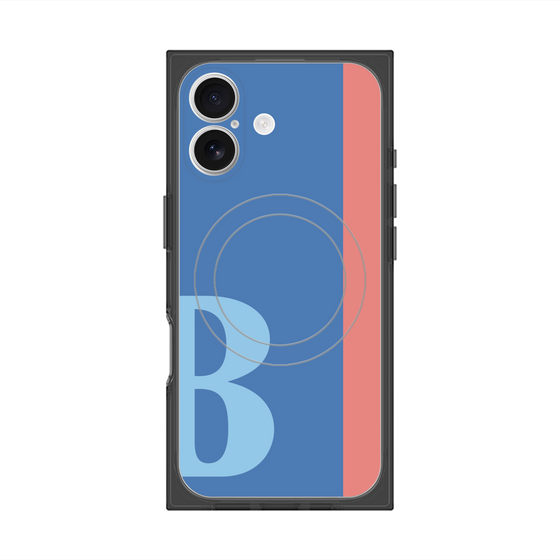 Premium Square Case with MagSafe［ Original - initial color line - B blue ］