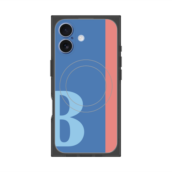 Premium Square Case with MagSafe［ Original - initial color line - B blue ］